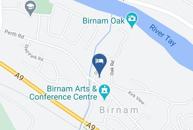 Perth And Kinross - Birnam Hotel Maps