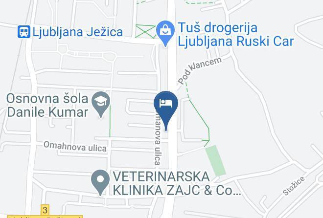 Ljubljana - Gloria Hotel Maps
