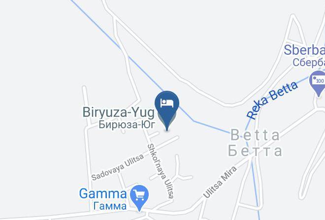 Gelendzhik - Biryuza Yug Maps