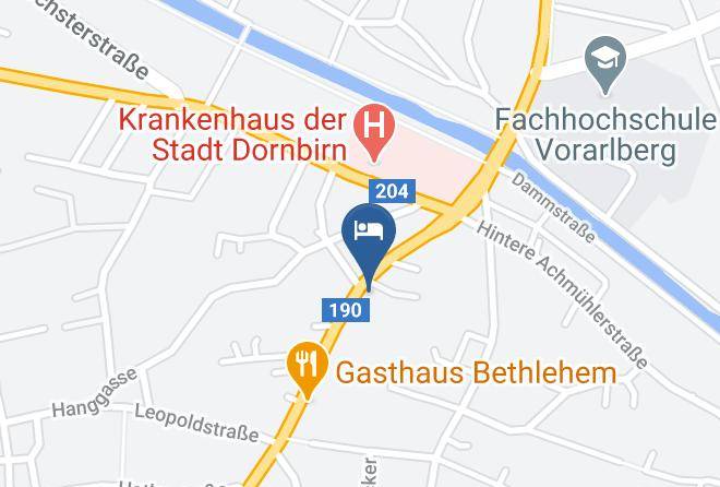 Dornbirn - Bischof Hotelbetrieb Gesmbh & Co Kg Maps
