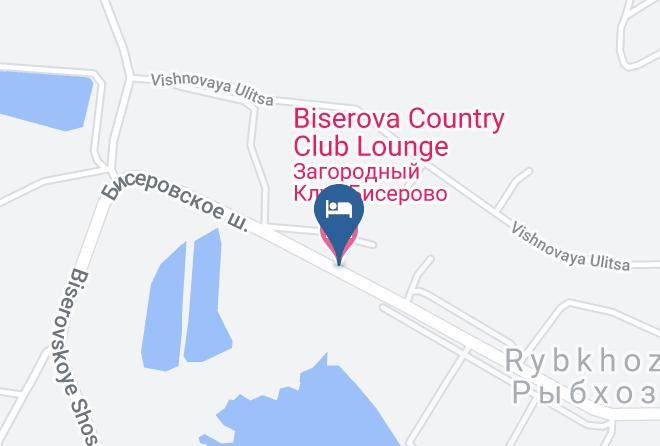 Bogorodskiy Gorodskoy Okrug - Biserova Country Club Lounge Maps