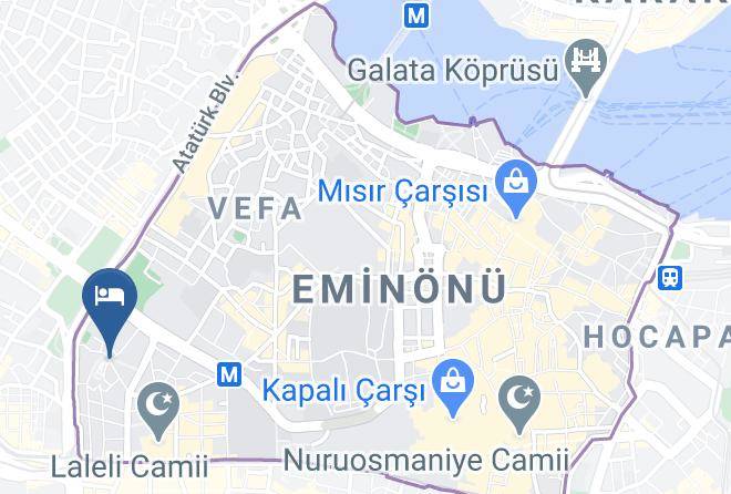 Fatih - Bisetun Hotel Maps