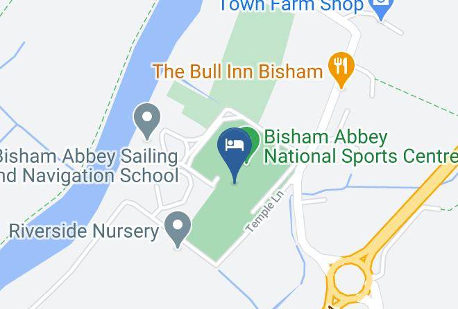 Bisham Abbey National Sports Centre Map
