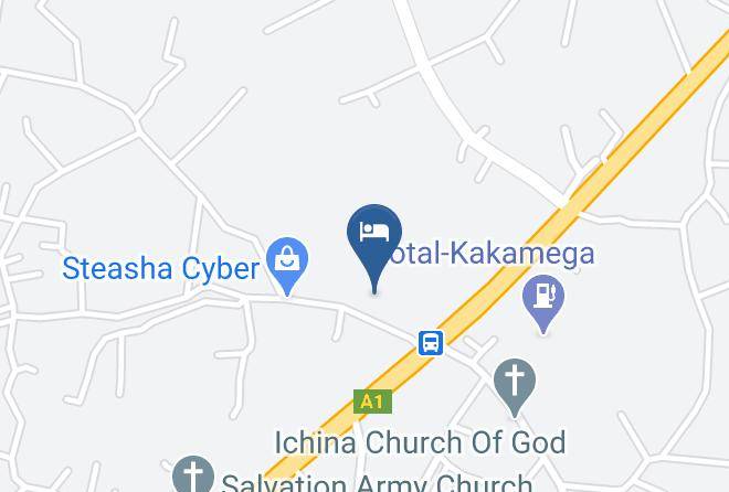 Kakamega - Bishop Stam Pastoral Centre Maps