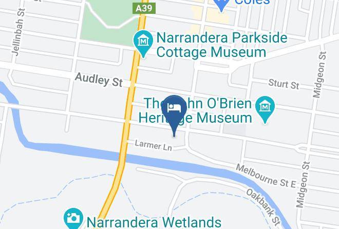 Narrandera - Bishops Lodge Narrandera Maps