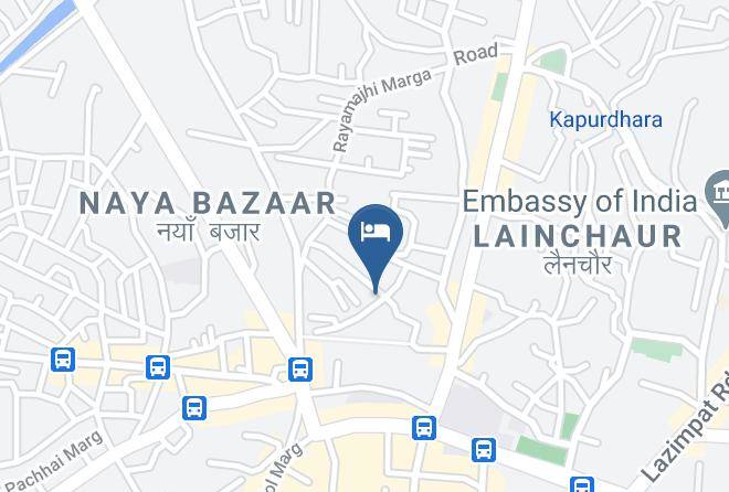 Kathmandu - Bista Homestay Maps