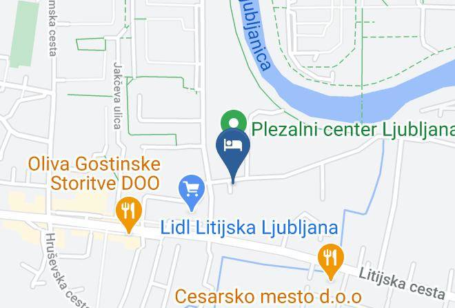 Ljubljana - Bit Center Hotel Ljubljana Maps