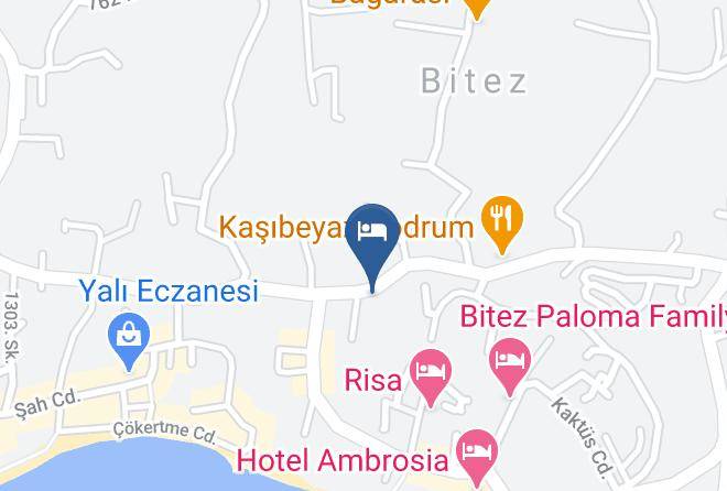 Bodrum - Bitez Garden Life Hotel & Suites Maps