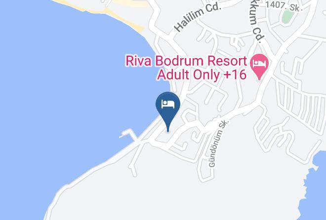 Bodrum - Bitez Marina Otel Maps