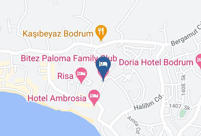 Bodrum - Bitez Paloma Family Club Maps