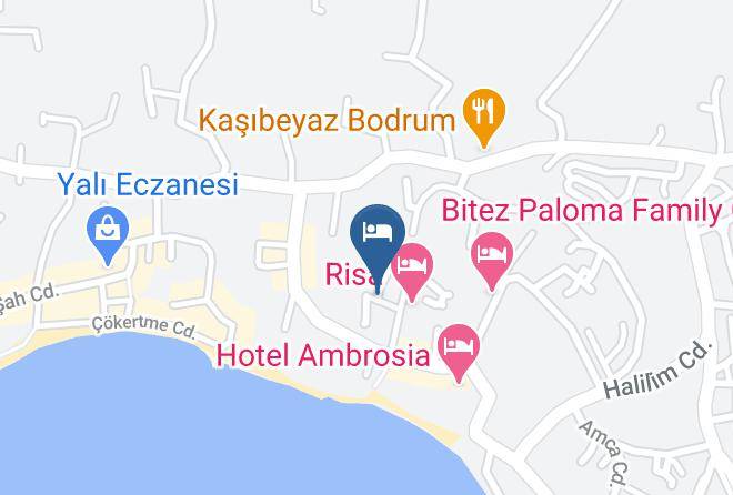 Bodrum - Safir Otel Maps
