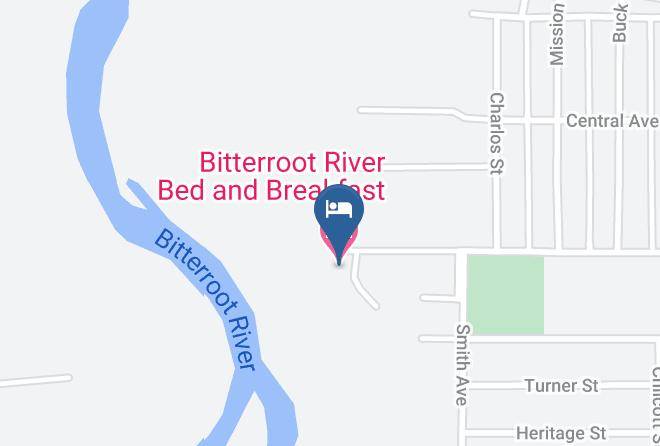 Ravalli - Bitterroot River Bed And Breakfast Llc Maps