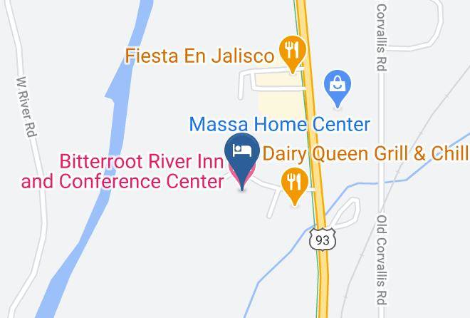 Ravalli - Bitterroot River Inn And Conference Center Maps