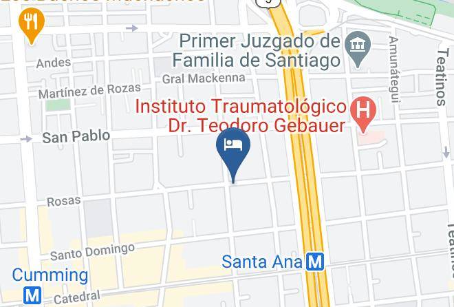 Santiago - Bitton Hotel Maps