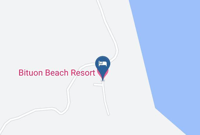 Masbate - Bituon Beach Resort Maps