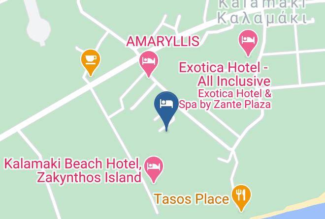Zakinthos - Bitzaro Palace Maps