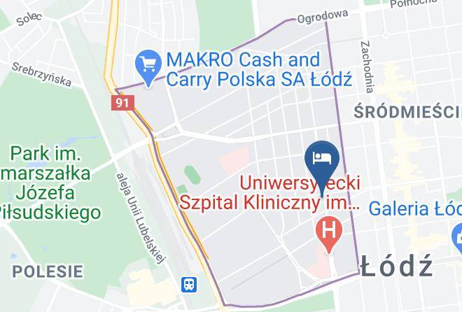 Lodz - Biuro Podrozy Szkup Travel Maps