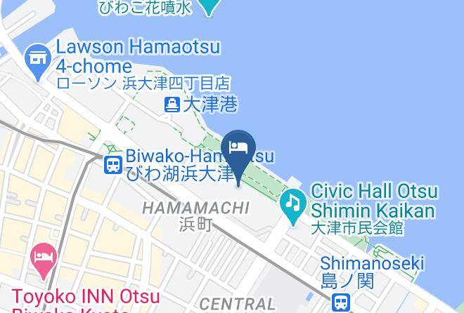 Otsu City - Biwako Hotel Maps