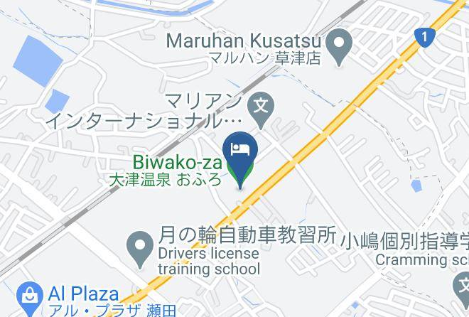 Otsu City - Biwako Za Maps