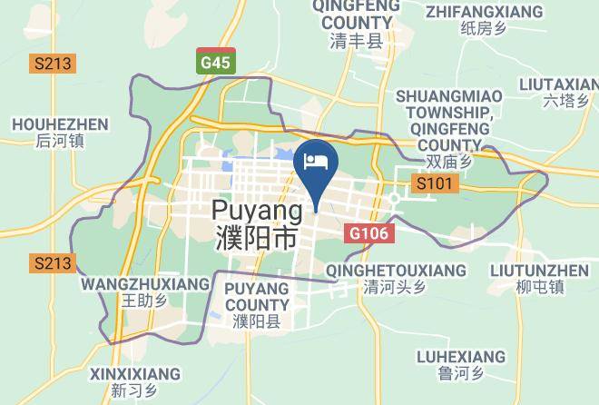 Puyang - Biway Fashion Hotel Puyang Daqing Road Maps