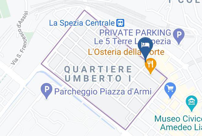 La Spezia - Bixio Suites Maps
