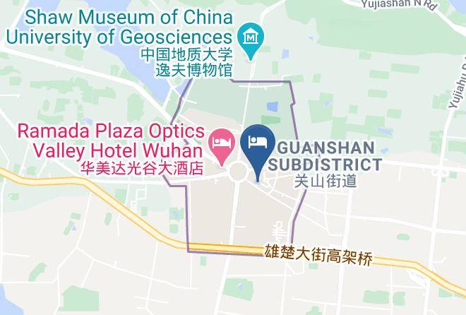 Wuhan - Biyoute Hotel Maps