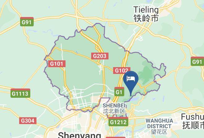 Shenyang - Biyuetan Hotspring Resort Hotel Maps