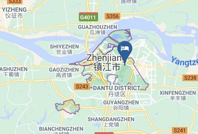 Zhenjiang - Biyuyuan Hotel Maps