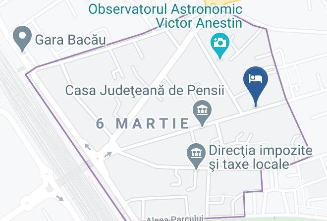 Bacau - Bizant Boutique Hotel Maps