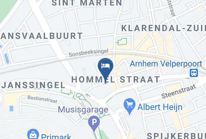Arnhem - Bizar Bazar Hotel Maps
