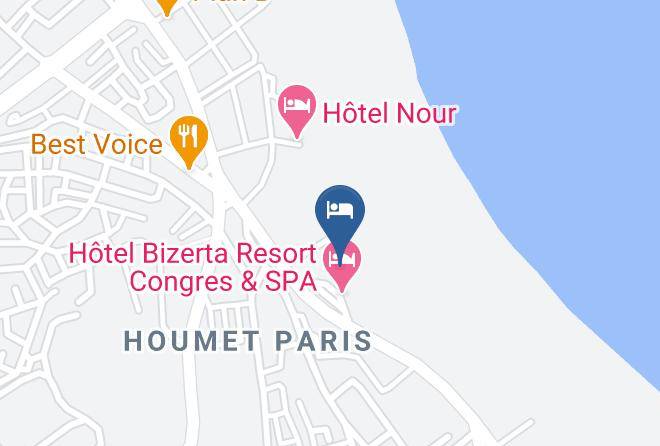 Tunisia - Bizertaresort Maps