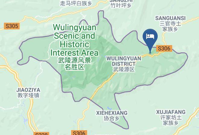 Zhangjiajie - Bizika Business Hotel Maps
