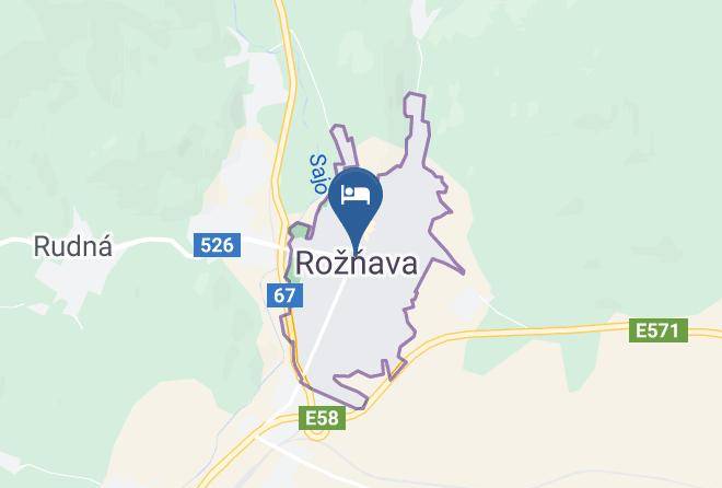 Biznis Centrum Ubytovna Map