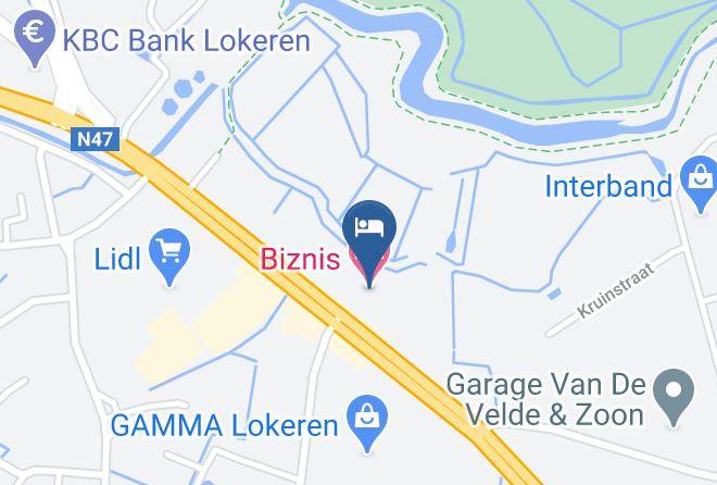 East Flanders - Biznis Hotel Maps