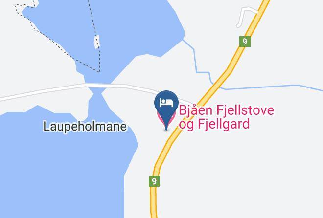 Bjaen Fjellstove Og Fjellgard Map