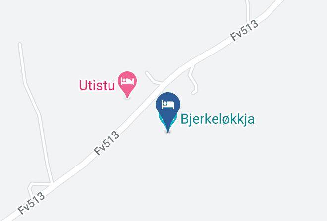 Bjerkelokkja Map
