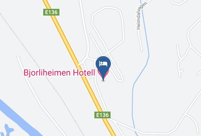 Lesja - Bjorliheimen Hotel Maps
