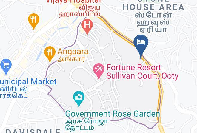 Ooty - Bkr Ooty Gate Hotel Maps