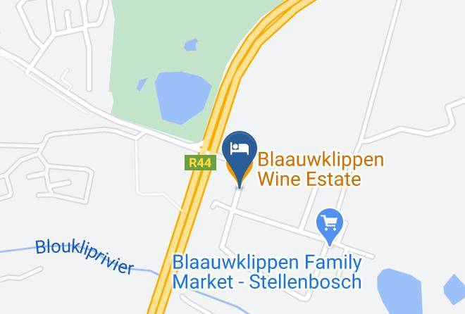Cape Winelands - Blaauwklippen Wine Estate Maps
