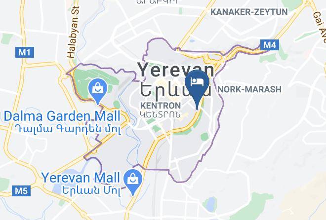 Yerevan - Black And Waite Maps