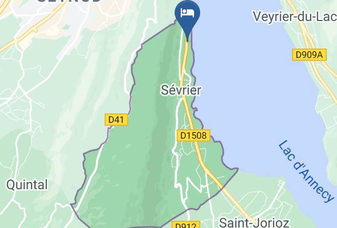 Haute Savoie - Black Bass Hotel Annecy Maps