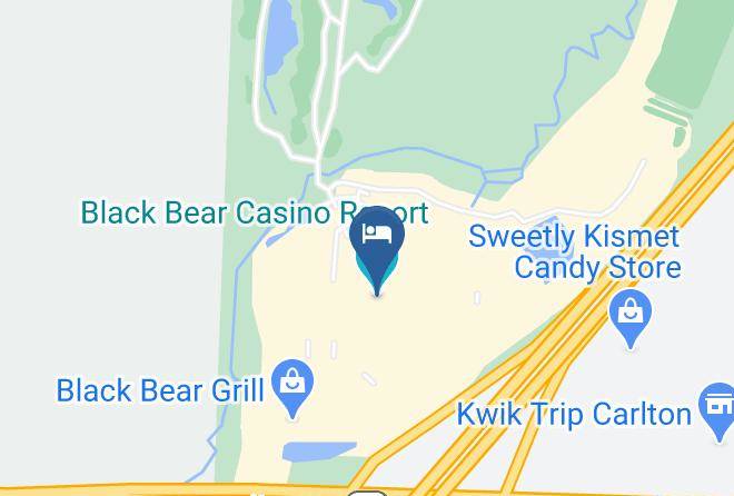 Carlton - Black Bear Casino Resort Maps