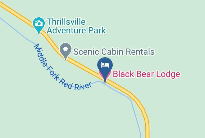 Black Bear Lodge Motel Map