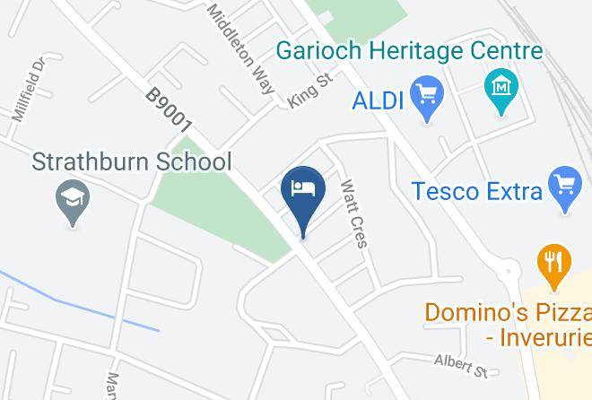 Aberdeenshire - Black Bull Inn Maps
