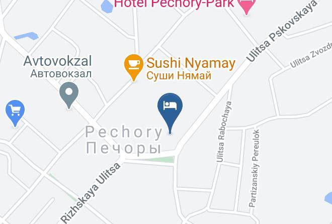 Pechorsky District - Black Cat Maps