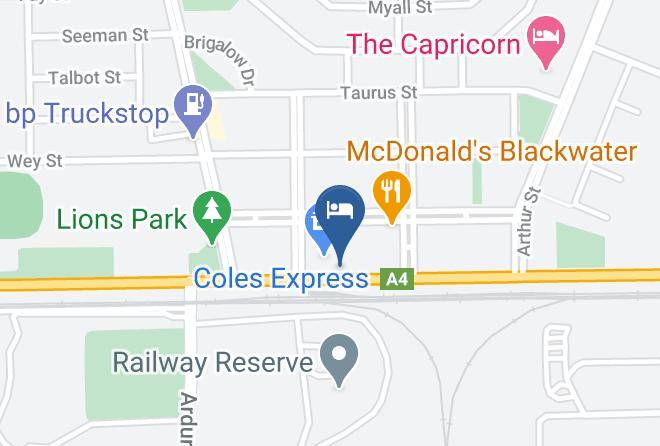 Central Highlands - Black Diamond Motel Maps