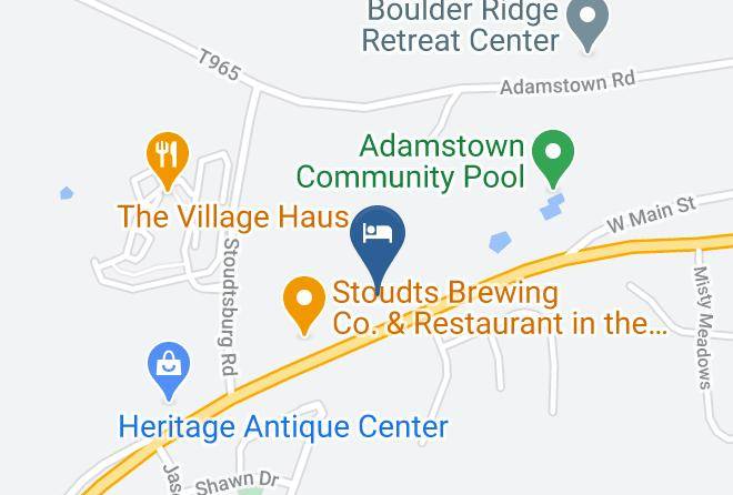 Lancaster - Black Forest Inn Of Adamstown Maps
