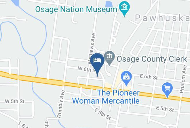 Osage - Black Gold Motel Maps