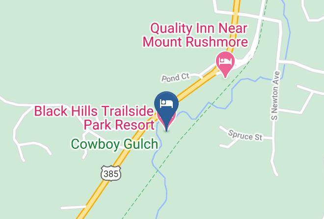 Black Hills Trailside Park Resort Map