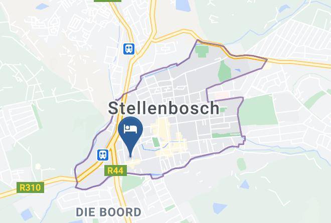 Cape Winelands - Black Horse Accommodation Maps